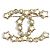 Broche Chanel Coco Mark de strass y perlas eco en forma de estrella Blanco