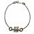 Bulgari Bvlgari B.zero1 Charm-Armband aus 18K Weißgold Golden