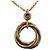 Cartier Trinity Anhänger Halskette Golden - Ansicht 4