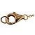 Cartier Trinity Anhänger Halskette Golden - Ansicht 8