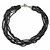 Autre Marque Collana Tiffany & Co. 925 Ematite a 8 fili Metallico