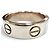 Cartier LOVE Ring aus Weißgold Golden