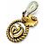 Orecchini a clip Gucci GG Marmont Lion Head D'oro - vista 5