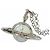 Collana Vivienne Westwood Orb Small Howlite Argento Bianco - vista 4