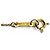 Autre Marque Collier pendentif Tiffany Open Teardrop Doré - vue 8
