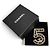 Spilla Chanel B23P No.5 Coco Mark con motivo a catena e strass Nero D'oro - vista 2