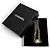Chanel B22S Strass Coco Mark Eco Pearl Choker Halskette Weiß Golden - Ansicht 2
