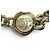 Chanel B22S Strass Coco Mark Eco Pearl Choker Halskette Weiß Golden - Ansicht 5
