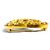 Spilla strass Chanel P22A Médie d'Art Collection D'oro - vista 4