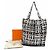 Hermès Bolso Tote HERMES Silky Pop Bolduc Check Leather Buffle Skipper Negro - vista 2