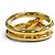 Céline Anillo de Doble Banda Knot en Oro Celine Dorado - vista 4