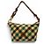 Miu Miu 5NE841 Spirit Gabardine Pouch Marrone Verde