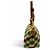 Miu Miu 5NE841 Spirit Gabardine Pouch Marrone Verde - vista 4