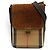 Borsa a tracolla in pelle Burberry Prorsum Marrone