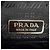 Prada Tasche aus blauem Frottee mit Dreiecks-Logo Marineblau - Ansicht 11