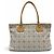 Céline Bolso Tote de piel Celine Old Celine Sulky Logogram Carriage Pattern Castaño Gris - vista 2