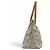 Céline Bolso Tote de piel Celine Old Celine Sulky Logogram Carriage Pattern Castaño Gris - vista 3