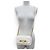 Borsa a tracolla in pelle con catena Bally VIVA XS 03 in Ivory Crudo - vista 3