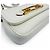 Borsa a tracolla in pelle con catena Bally VIVA XS 03 in Ivory Crudo - vista 8