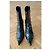 Casadei Botines de Piel Negro Punta Afilada - vista 4