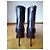 Casadei Botines de Piel Negro Punta Afilada - vista 5
