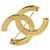 Broche Chanel Coco Mark avec strass Doré - vue 2
