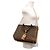 Bolsa de Ombro Louis Vuitton Monogram Marrom - vista 14