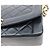 Borsa a tracolla Chanel A01165 Diana 25 in pelle d'agnello nera Nero - vista 6