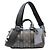 Louis Vuitton Monogram Eclipse Keepall Bandoulière 25 Boston Bag Black