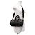 Louis Vuitton Monogram Eclipse Keepall Bandoulière 25 Boston Bag Black - view 12