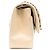 Borsa a tracolla Chanel in pelle caviar grigio chiaro Marrone - vista 4