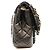 Timeless Borsa a tracolla Small Flap Chanel AS4459 in tweed nero e pelle di vitello - vista 4