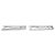 Orecchini a lobo Louis Vuitton MP3016 Silver Zip Argento - vista 2
