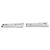 Orecchini a lobo Louis Vuitton MP3016 Silver Zip Argento - vista 4