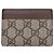Gucci Ophidia GG Supreme Brown Card Case Castaño - vista 2