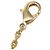 Colar longo Chanel F20A Coco Mark & Comet Prata Dourado - vista 8