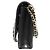 Borsa a tracolla portafoglio Chanel Classic Caviar con catena parzialmente decorata con strass Nero - vista 2