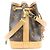 Bolsa de Ombro Louis Vuitton Monogram Nano Noe Marrom - vista 4