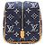Neceser Louis Vuitton Monogram Denim Flower Locker Azul oscuro - vista 2