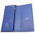 Louis Vuitton Cowhide Leather Long Wallet Blue Orange - view 5