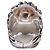 Anello Gucci Lion Head in vetro e cristalli Argento Verde - vista 3
