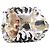 Anello Gucci Lion Head in vetro e cristalli Argento Verde - vista 7