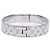 Brazalete Nanogram Louis Vuitton S Plata Dorado - vista 5