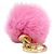 Portachiavi in pelliccia di visone Rosa/Oro Louis Vuitton D'oro - vista 5