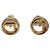 Orecchini a lobo Fendi Gold D'oro