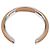 Hermès Bracelete de Couro e Metal Hermes Marrom Prata - vista 6