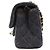 Borsa a tracolla mini Chanel Indigo Denim Blu scuro - vista 2