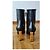Bottines Givenchy G Cube en cuir noir avec talon logo doré - vue 5