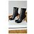 Bottines Givenchy G Cube en cuir noir avec talon logo doré - vue 8