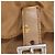 Prada Tessuto Nylon Triangle Logo Leather Backpack Brown - view 10